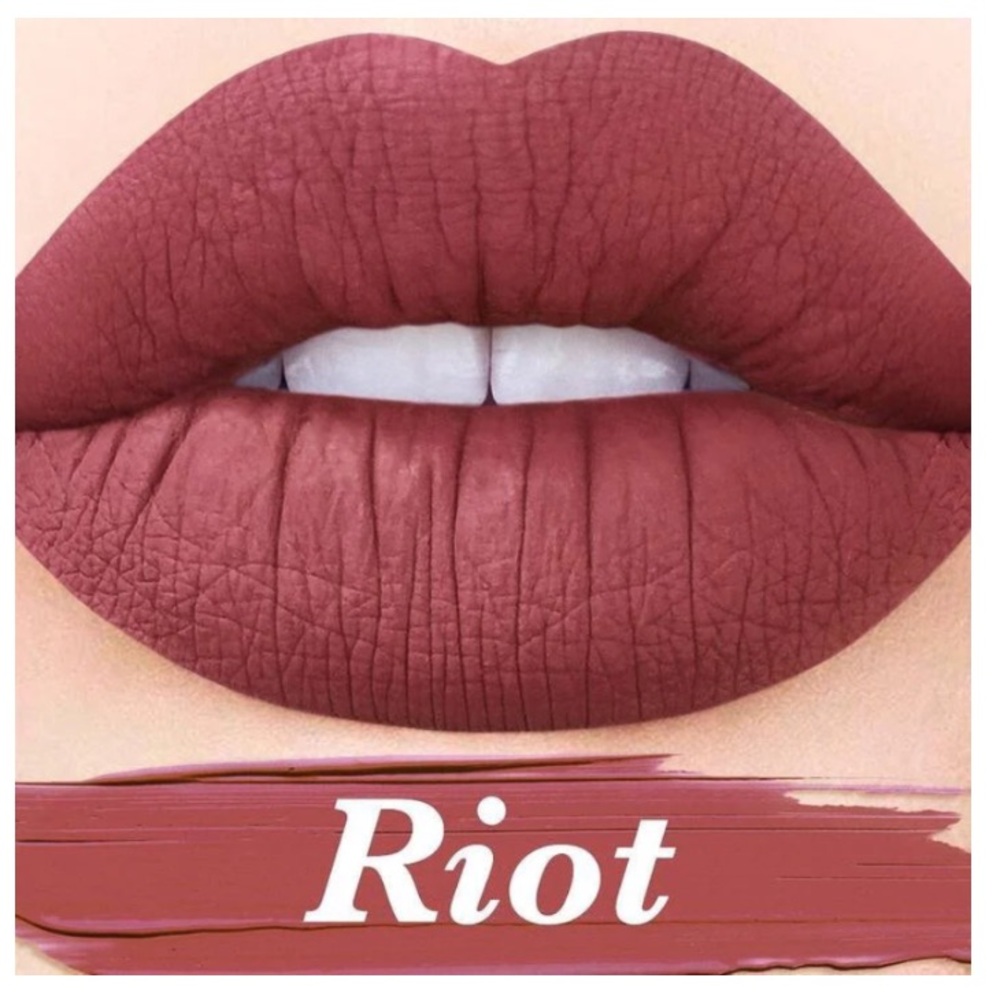 Lime Crime Velvetine Matte Liquid Lipstick in Riot BNIB